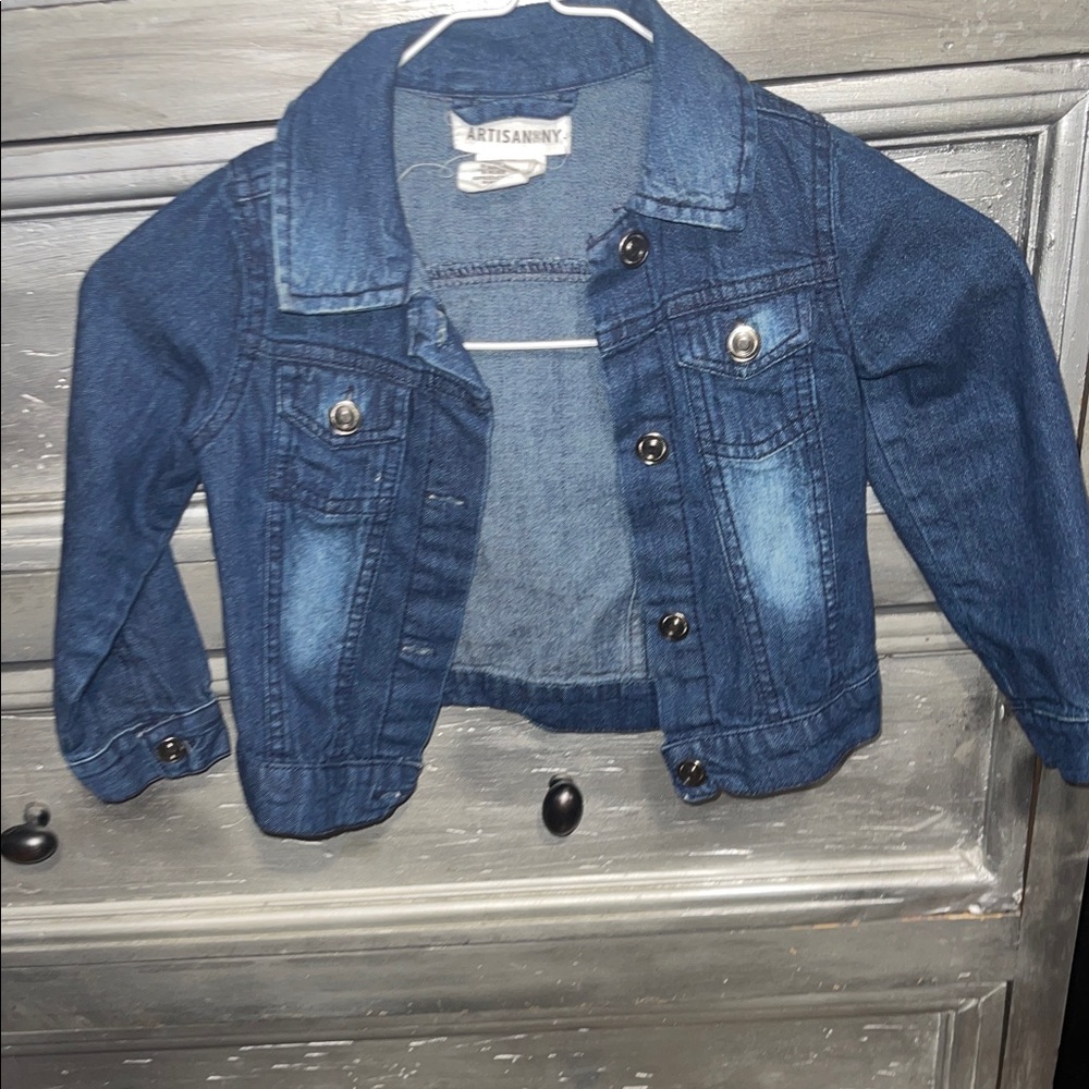 Artisan NY Kids Jean Jacket - Dark Blue